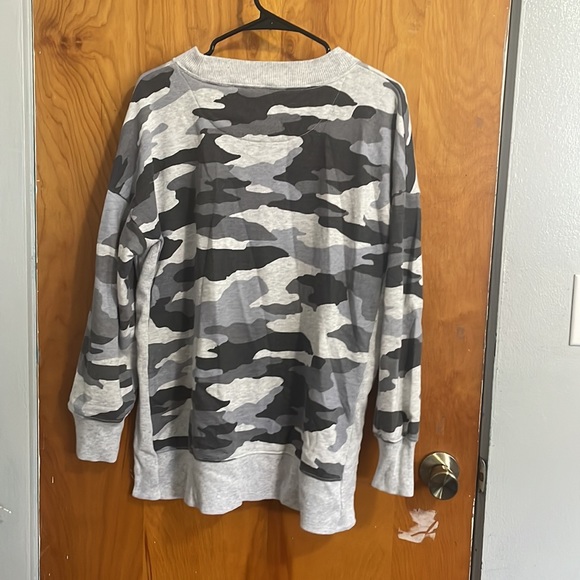 Aerie Down to Earth Camo Sweatshirt - Picture 2 of 3